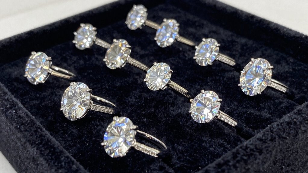 top moissanite ring picks