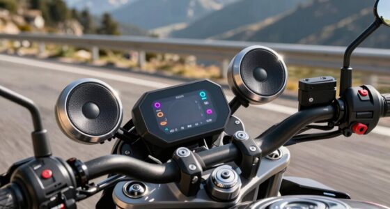 top motorcycle dash speakers