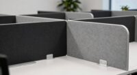 top noise blocking desk dividers