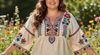 top plus size boho tops