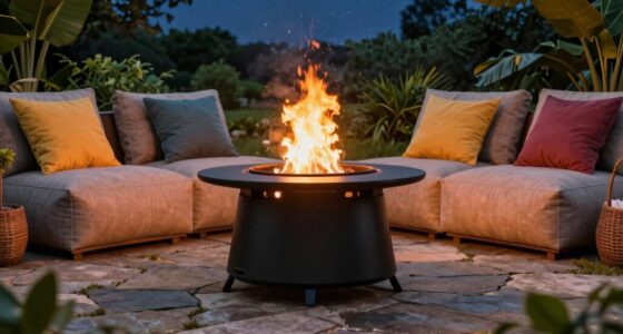 top portable propane fire pits