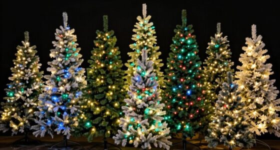 top pre lit christmas trees