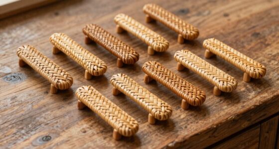 top rattan cabinet pulls