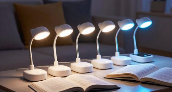 top rechargeable clip on book lights