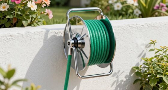 top retractable garden hose reels