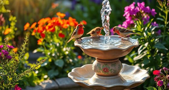 top solar birdbath fountains