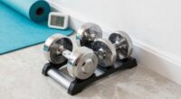 top space saving dumbbells