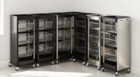 top space saving pantry carts