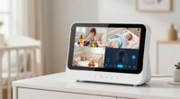 top split screen baby monitors