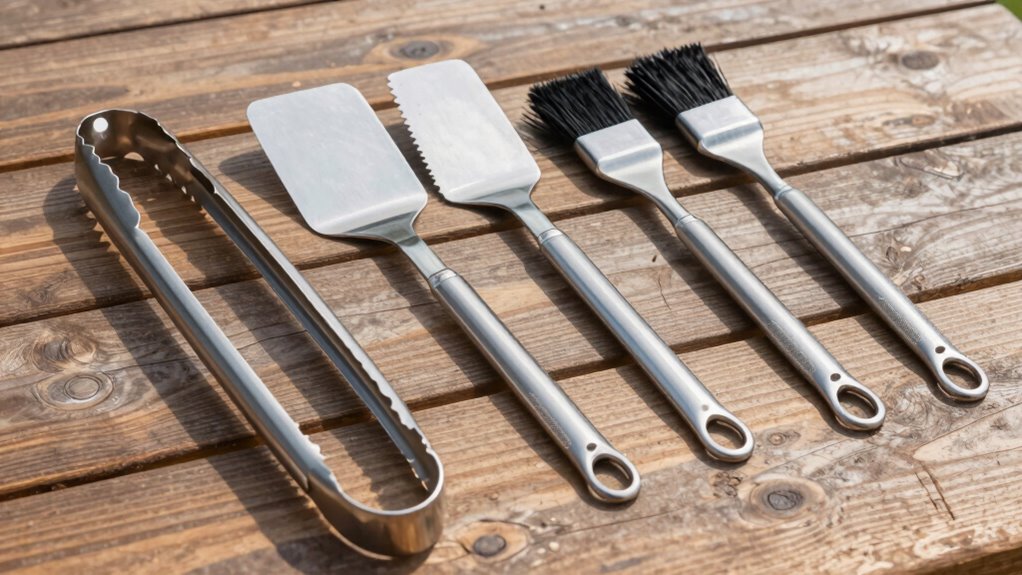top stainless bbq sets
