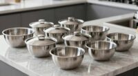 top stainless steel mixing bowls