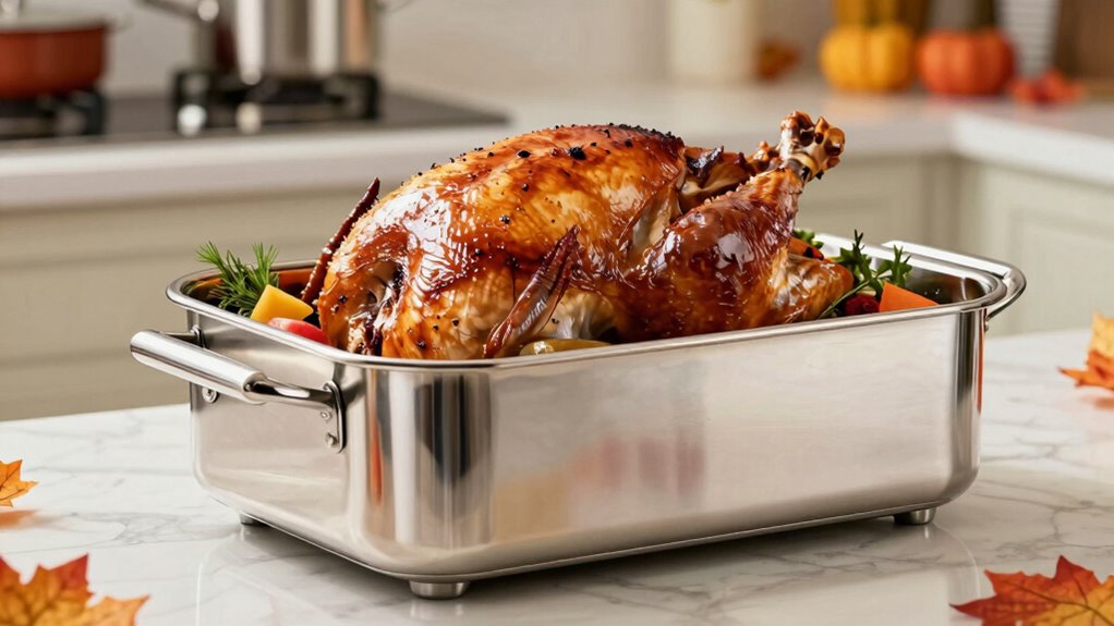 top stainless steel turkey roasters