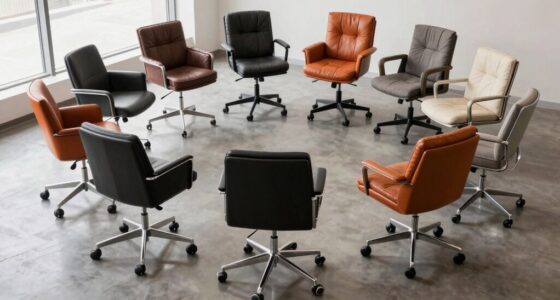 top swivel desk stools