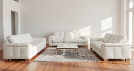 top white italian leather sofas