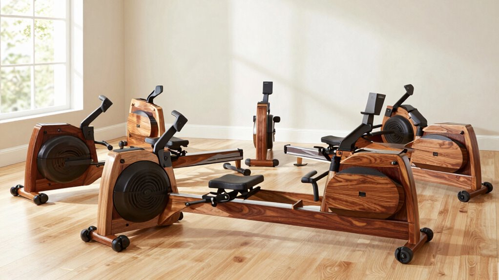 top wooden water rowers