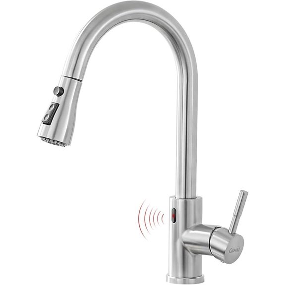 GIMILI Touchless Kitchen Faucet with Pull-Down Sprayer