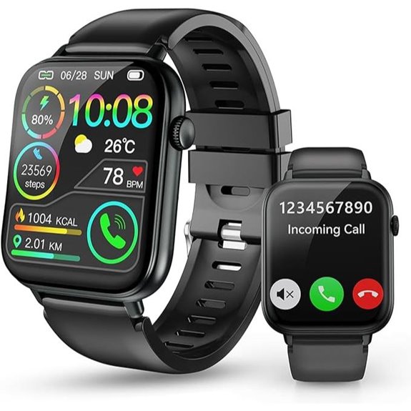 Smart Watch with Touchscreen Fitness & Heart Rate Monitor