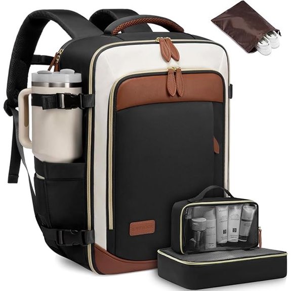 LOVEVOOK Travel Backpack with Packing Cubes