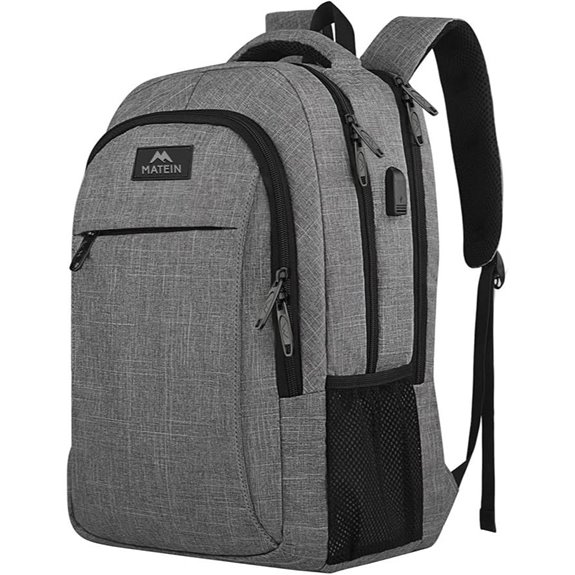 Matein Travel Laptop Backpack with USB Charging