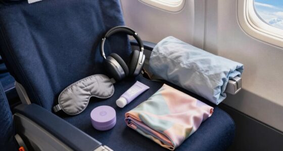 travel comfort kits for long flights