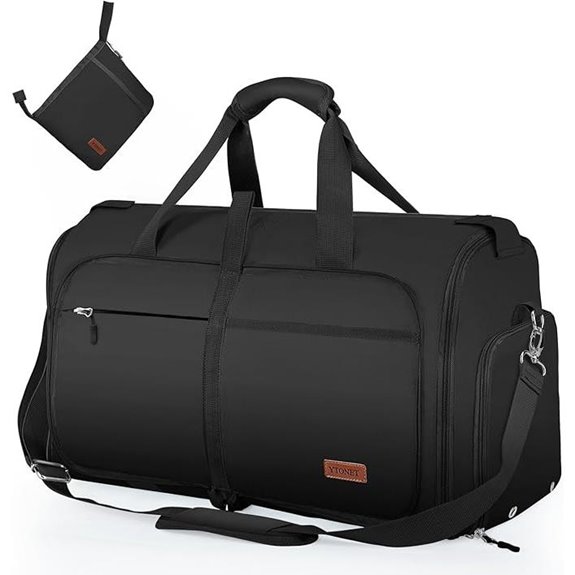 Ytonet Travel Garment Bag with Shoe Compartment