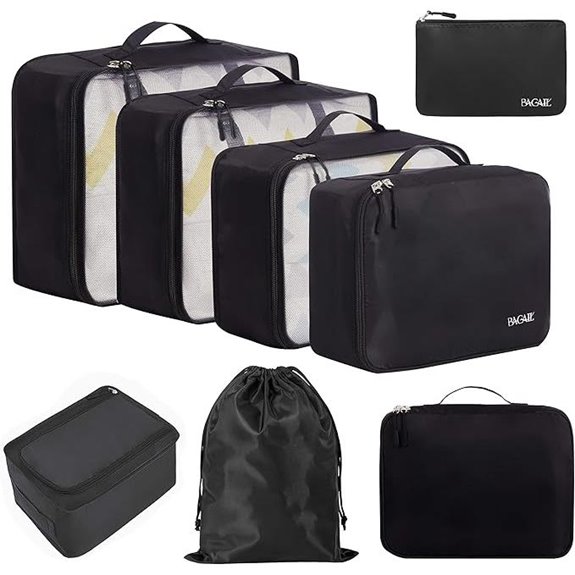 BAGAIL 8 Pack Packing Cubes for Travel