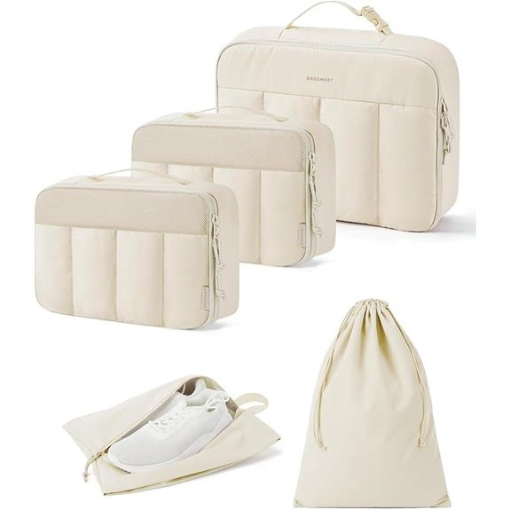 BAGSMART Compression Packing Cubes for Travel (Set Options)