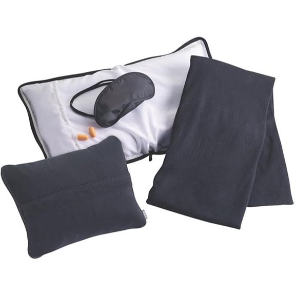 Lewis N. Clark Travel Comfort Set with Pillow & Blanket