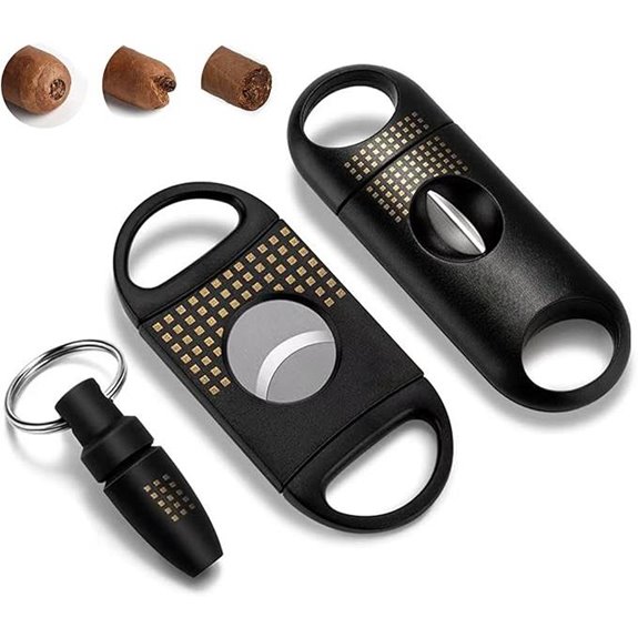 Multi-Functional Cigar Cutter Set for Travel and Outdoors