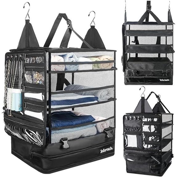 Travel Suitcase Organizer and Packing Cubes