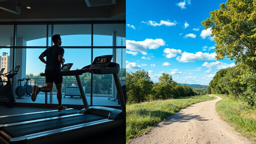 treadmill vs outdoor running