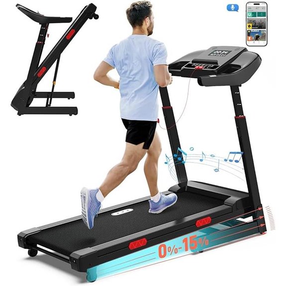treadmill with auto incline