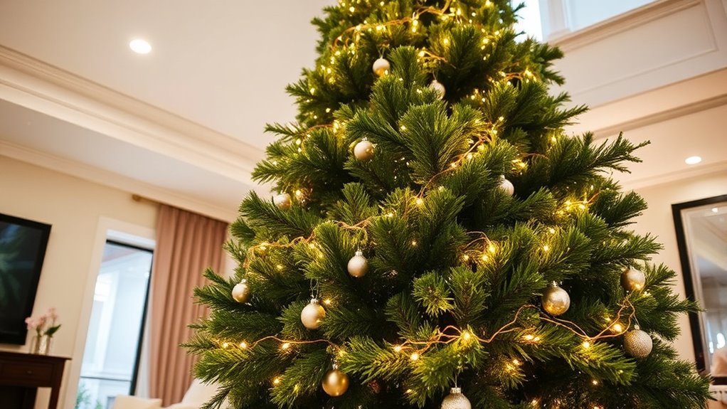 tree size lighting setup