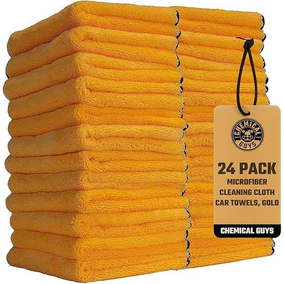 Chemical Guys Microfiber Towels for Cars 24 Pack