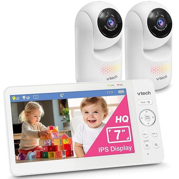 VTech Max Twin 7 Digital Baby Monitor