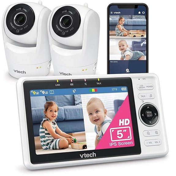 two camera wifi baby monitor