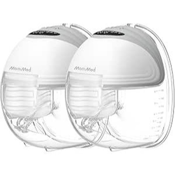 MomMed Double Electric Hands-Free Breast Pump (2-Pack)