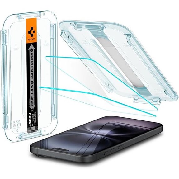 Spigen Glass Screen Protector for iPhone 15/16 (2 Pack)