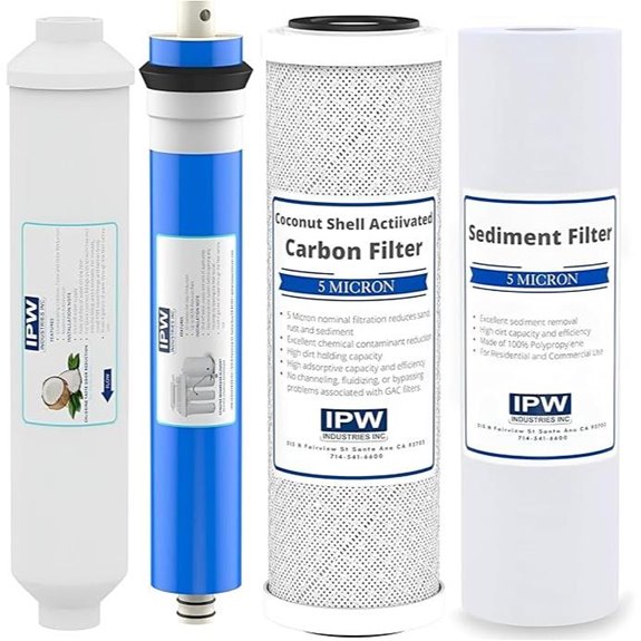 IPW 4-Stage Under Sink Reverse Osmosis Filter Kit
