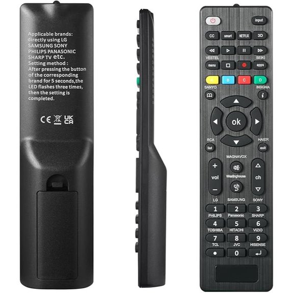 universal led tv remote