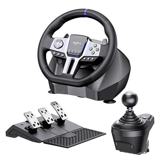 PXN V9 GEN2 Universal Racing Wheel & Pedals Bundle