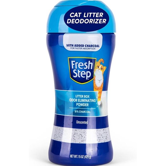 Fresh Step Charcoal Odor Eliminating Powder Unscented