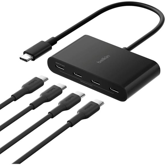 Belkin 4-Port USB-C Hub with 100W Power Delivery