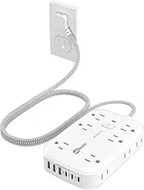 Power Strip with USB and Surge Protector