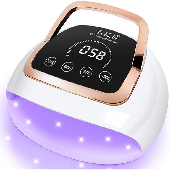 Wisdompark 268W UV LED Nail Lamp with Beads