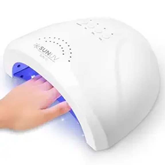 SUNUV UV LED Nail Lamp with 3 Timers