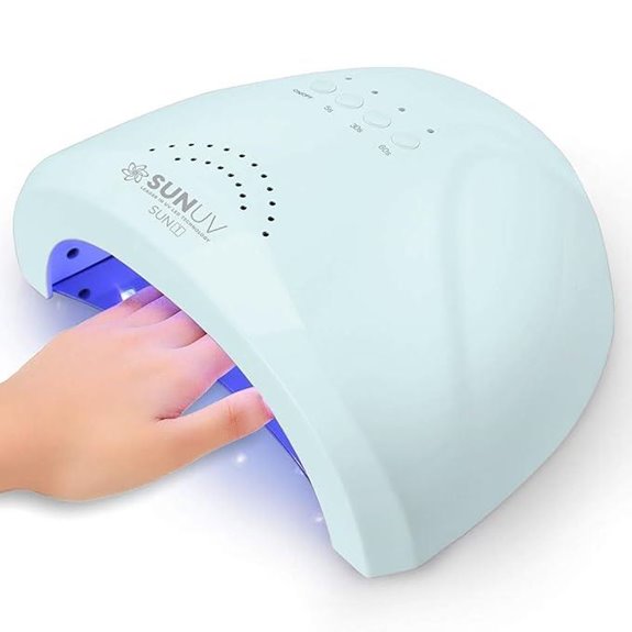 SUNUV UV Nail Dryer with Timer and Auto Sensor