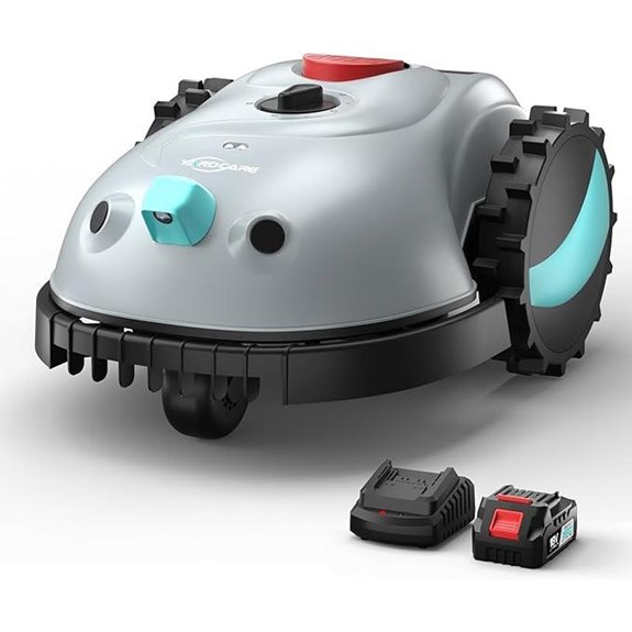 V100 Robotic Lawn Mower with Navigation & Obstacle Avoidance
