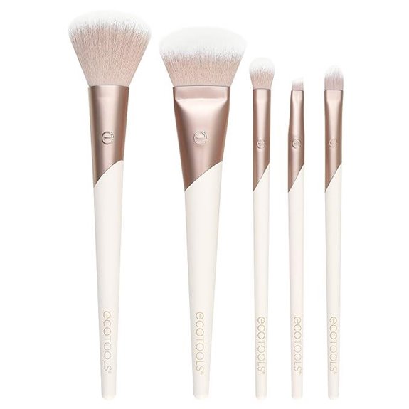 EcoTools Luxe Makeup Brush Set - Vegan & Cruelty-Free