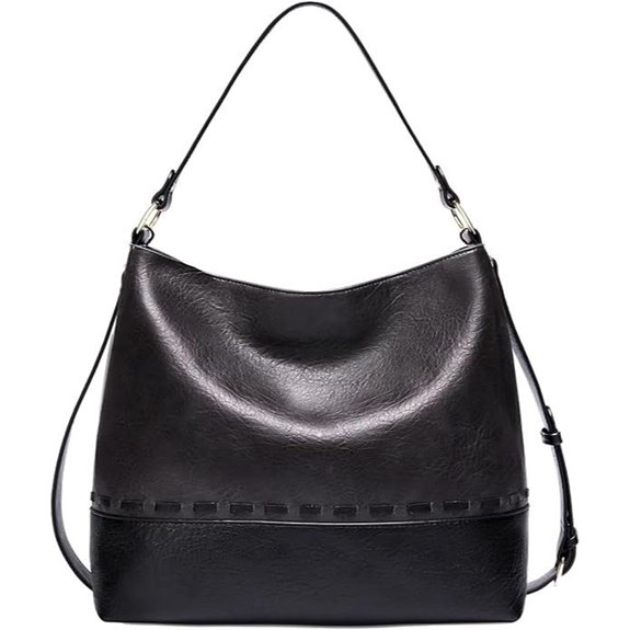 Marvolia Vegan Leather Hobo Shoulder Bag for Women